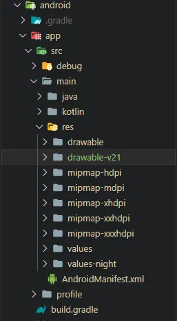 'Folder Structure'