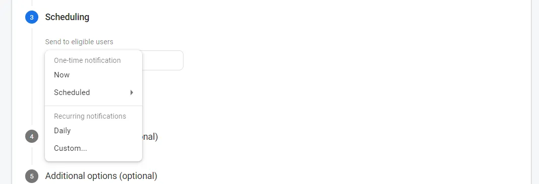 Shedule Dialog